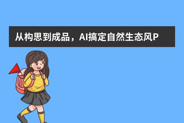從構(gòu)思到成品，AI搞定自然生態(tài)風(fēng)PPT只需這幾步