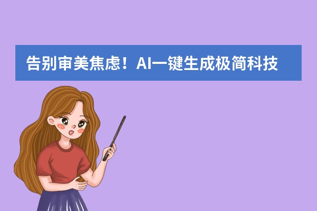 告別審美焦慮！AI一鍵生成極簡(jiǎn)科技風(fēng)PPT，連老板都夸高級(jí)
