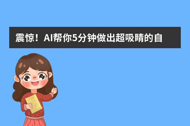 震驚！AI幫你5分鐘做出超吸睛的自然風格PPT