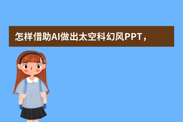 怎樣借助AI做出太空科幻風(fēng)PPT，驚艷全場