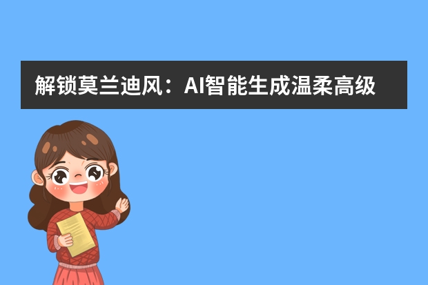 解鎖莫蘭迪風(fēng)：AI智能生成溫柔高級灰PPT